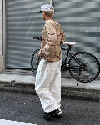Balloon cotton pants