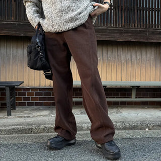 Brushed cotton pants