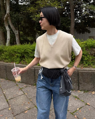 smoothie V neck vest