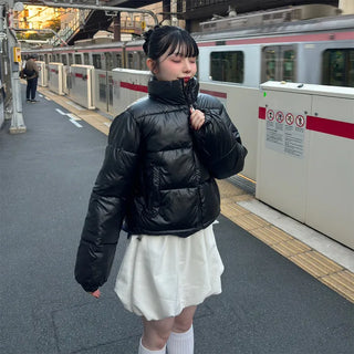 Balloon mini skirt
