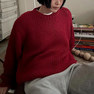 Vivid gauge knit sweater
