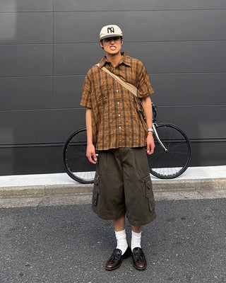 Tartan Check Half-Sleeve Shirt