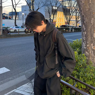 (Unisex) Oversized Hooded Jumper