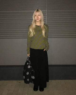 Polka Dot Big Shoulder Bag