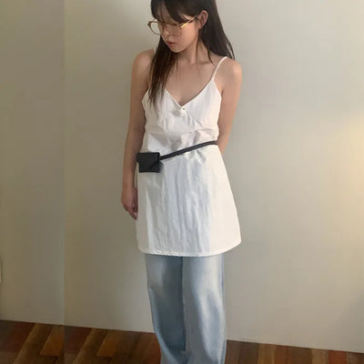 Flower Camisole Mini Dress
