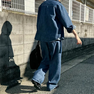 Basic denim color shirt