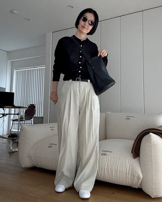 Lightweight long-sleeved cardigan