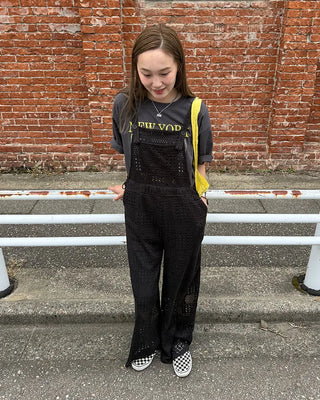 Square perforated overalls