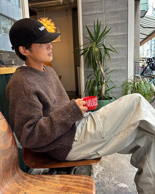 Melange Round Neck Knit
