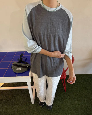 (Unisex) Raglan Long Sleeve T-Shirt