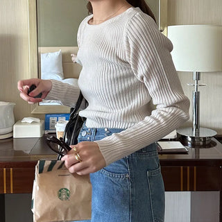 Slim Ribbed Top
