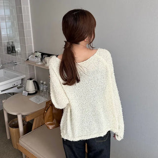 Boucle Double Ribbon Cardigan