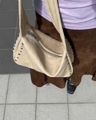 Studded Shoulder Bag