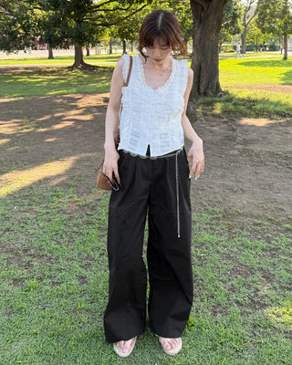 Oval Chain Belt