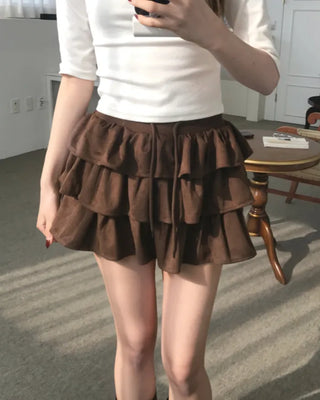 CANCAN SWEAT SKIRT (2color)