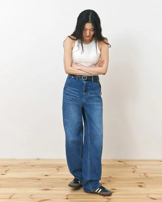 [3rd Re-release] (ORIGINAL) Authentic Carpenter Denim Pants (medium blue)