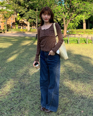 Flower Long T-shirt