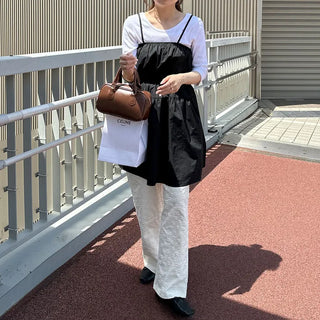 Flower embossed pants