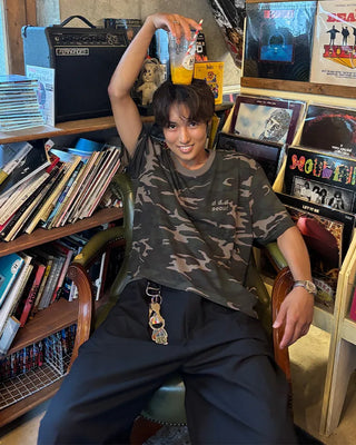 Camouflage Half-Sleeve T-Shirt