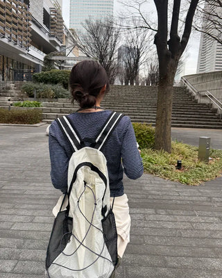 Drawstring Nylon Backpack