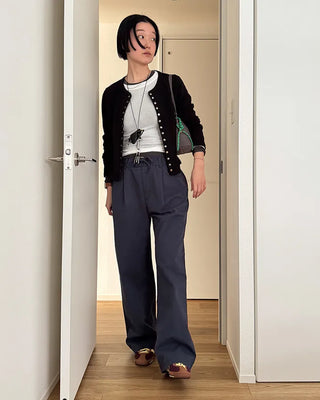 Autumn cotton cardigan