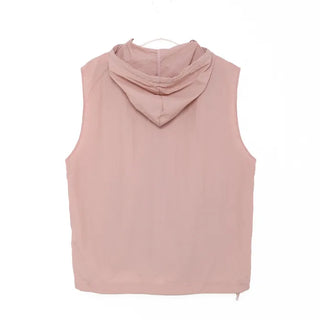 String Hooded Vest