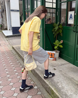 Striped Carpenter Bermuda Shorts