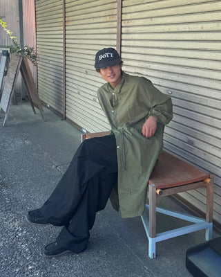 Oversized Long Field Coat