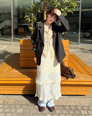 Camisole set cardigan