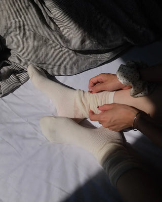 See-through socks