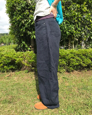 Summer Tencel Cotton Wide Pants