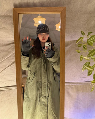 Long mod coat