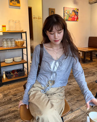 Sheer Ribbon Cardigan