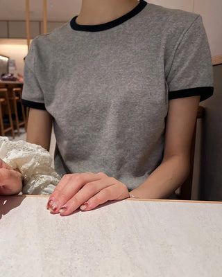 Two-tone ringer T-shirt