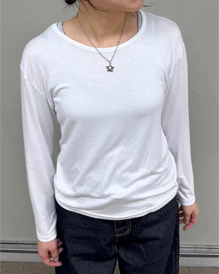 Oversized Basic Long T-Shirt