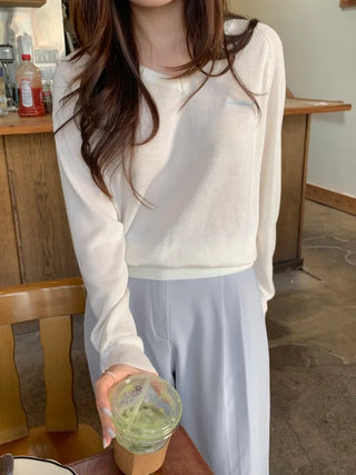 [6 colors] Pleated wide-leg slacks