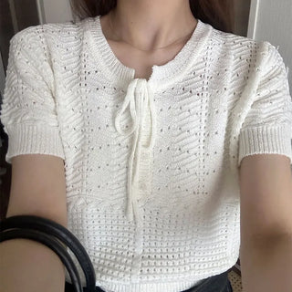 Punched Ribbon Knit