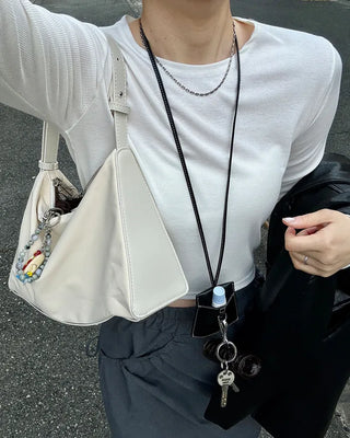 Strap shoulder bag