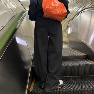 Daily Wide Elastic Waist Pants