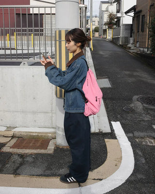 Corduroy Collar Neck Denim Jacket