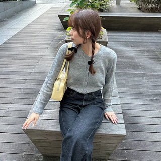 Crochet Cropped Cardigan
