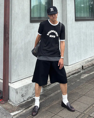 Emergency Ringer Half-Sleeve T-Shirt