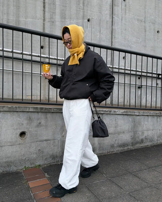 Reversible fur jacket