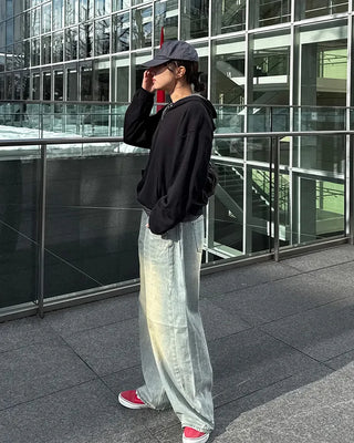 Oversized Color Hooded Parka
