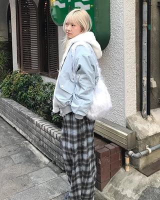 Reversible fur jacket