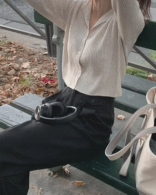 Soft Rib Cardigan - 5 Colors