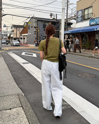 Basic round neck T-shirt
