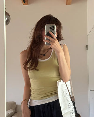 Basic Round Sleeveless