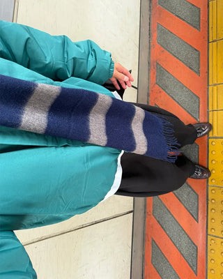 High-neck down jacket