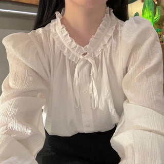 Shirred blouse